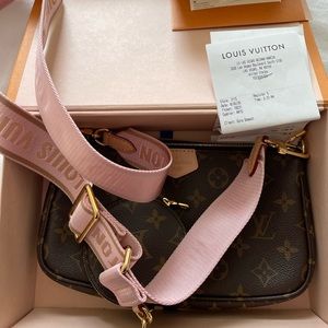 Louis Vuitton 2 piece multi pochette